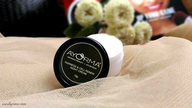 November 2015 Fab Bag Review, ayorma night cream November 2015 Fab Bag Review, ayorma night cream