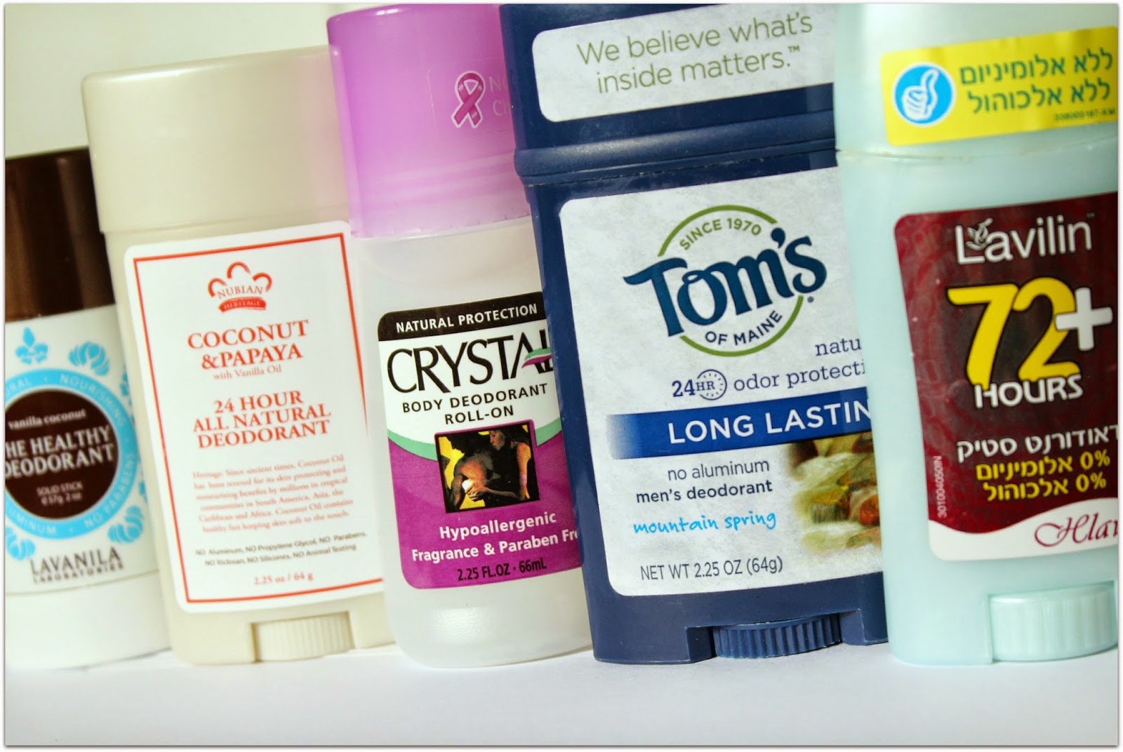 Best & Worst Aluminum Free Deodorants