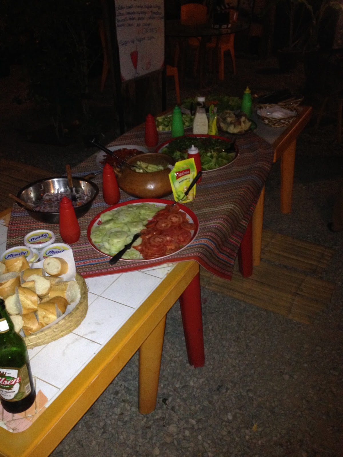 BBQ en el Bananas BBQ en el Bananas