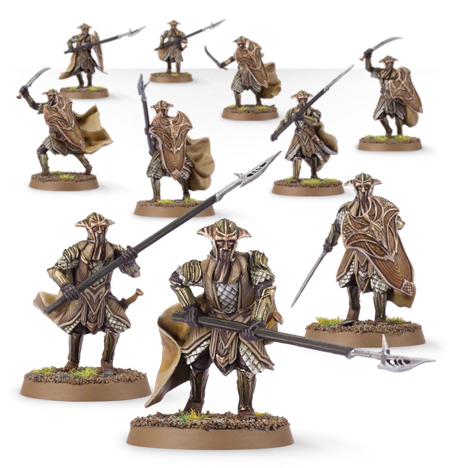 lord of the rings recast miniatures