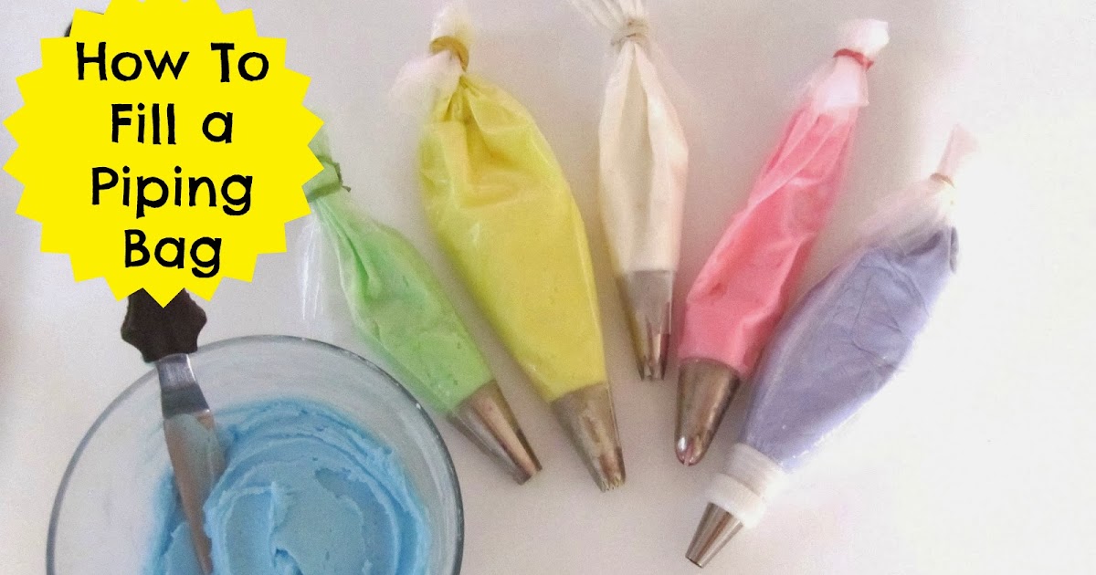 {VIDEO} How To Fill A Piping Bag With Frosting or Filling Cupcakes