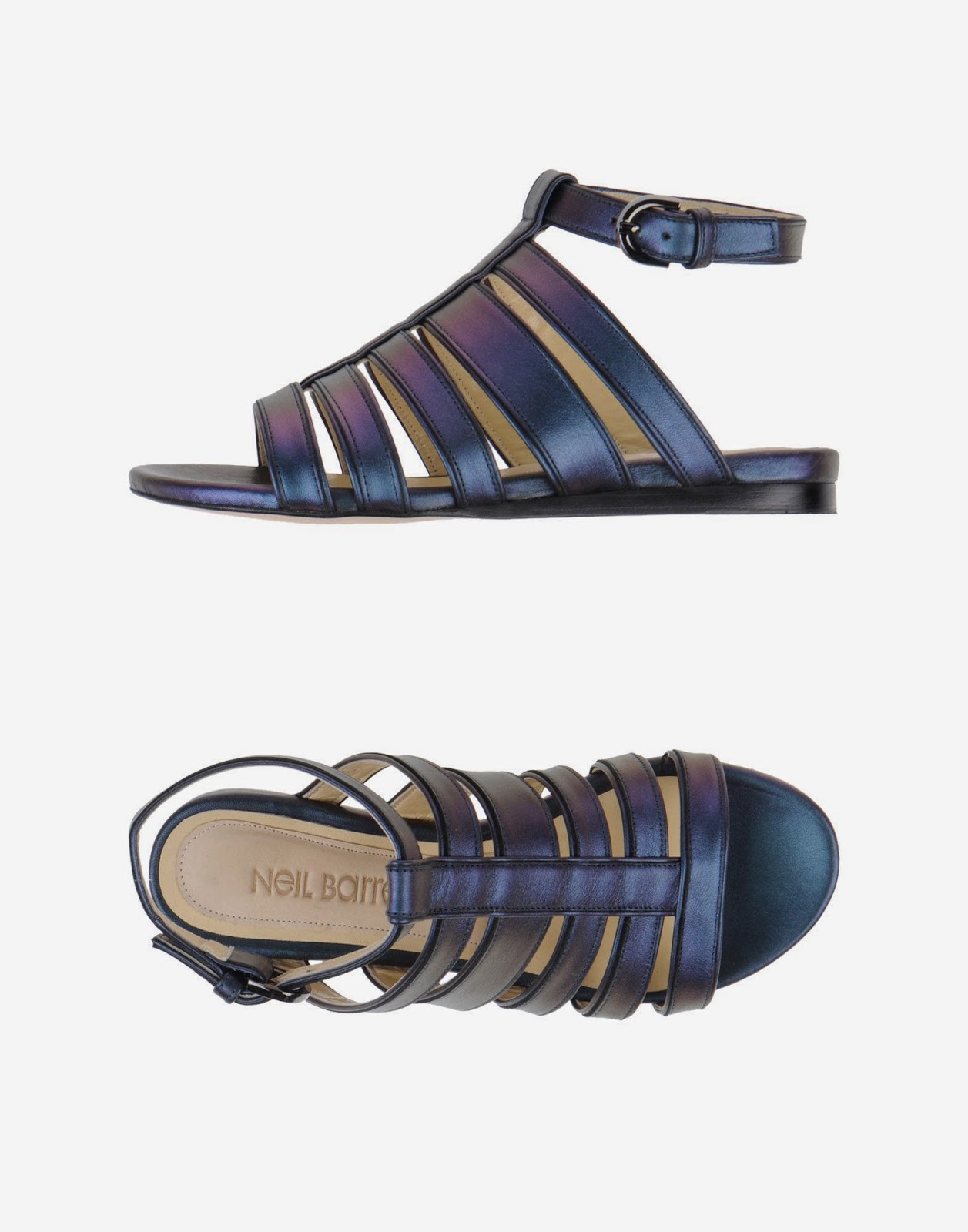 Neil Barrett strappy sandals
