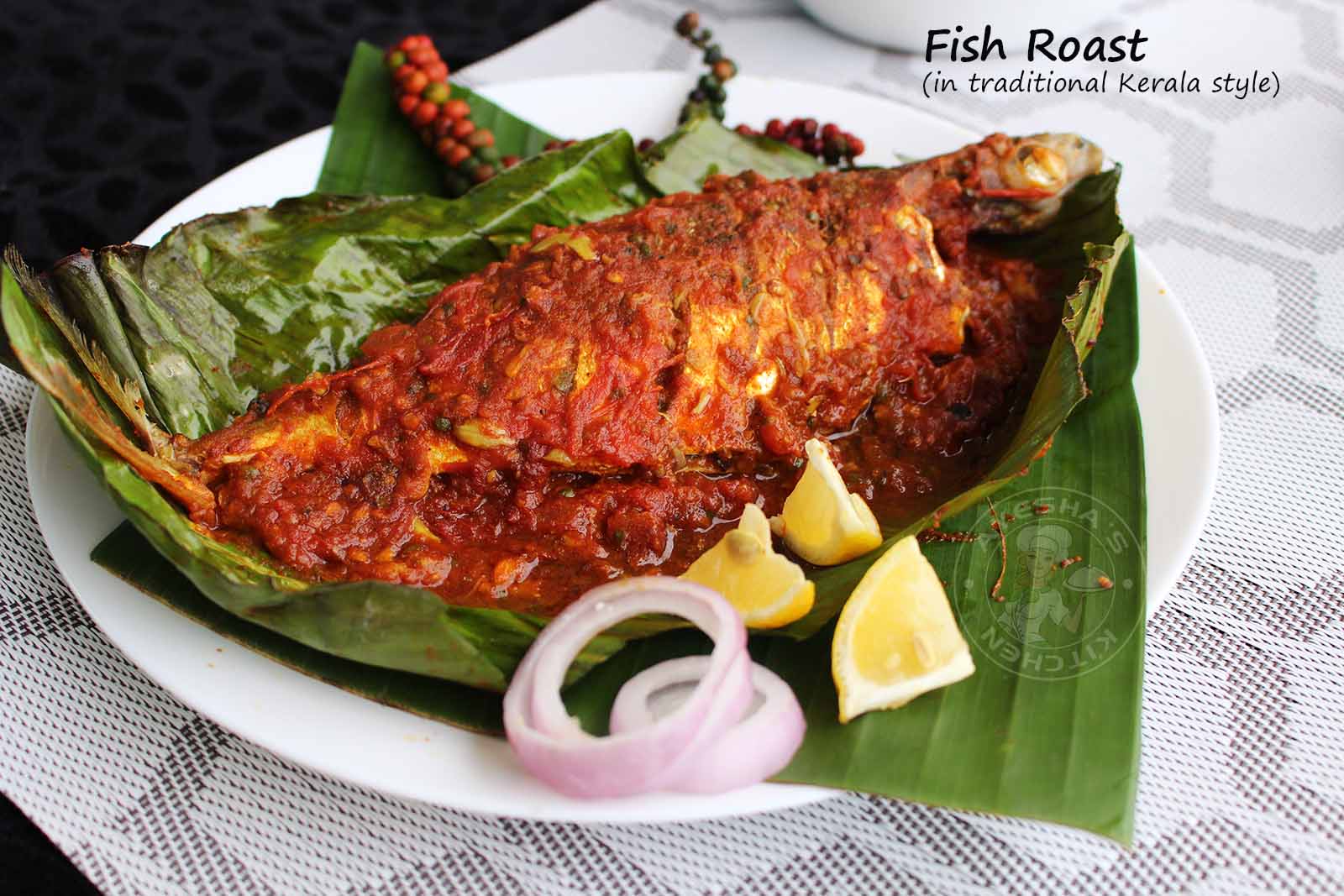 FISH ROAST KERALA STYLE MACKEREL FISH ROAST