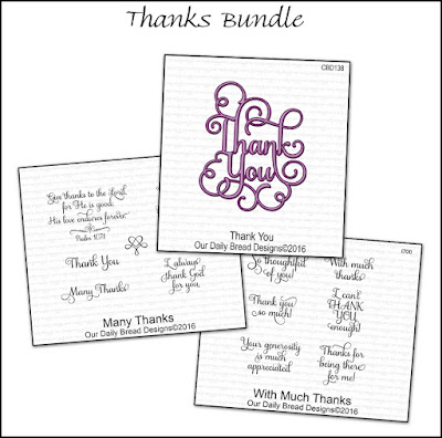 Our Daily Bread Designs Thanks Bundle