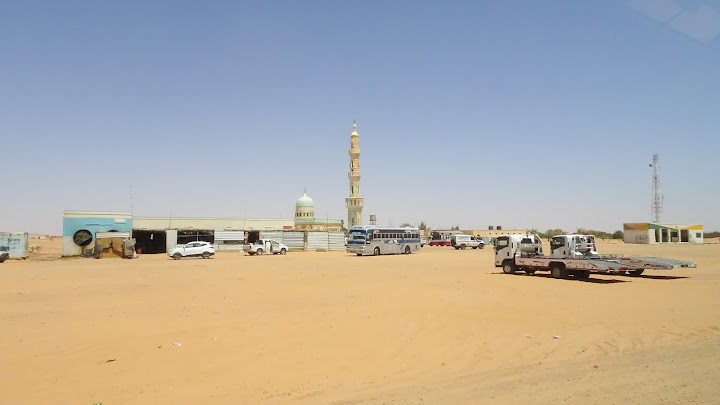 Sudan nomad village in the desert