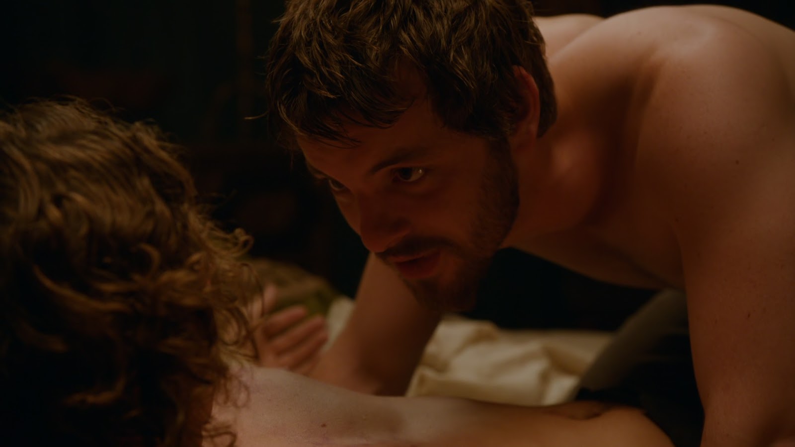 Gethin Anthony and Finn Jones shirtless in Game Of Thrones 2-03 "What ...