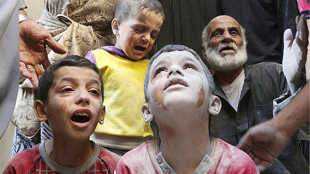 Anak-Anak Terluka di Aleppo Kelihatan Penglihatan karena Minimnya Fasilitas Kesehatan Anak-Anak Terluka di Aleppo Kelihatan Penglihatan karena Minimnya Fasilitas Kesehatan