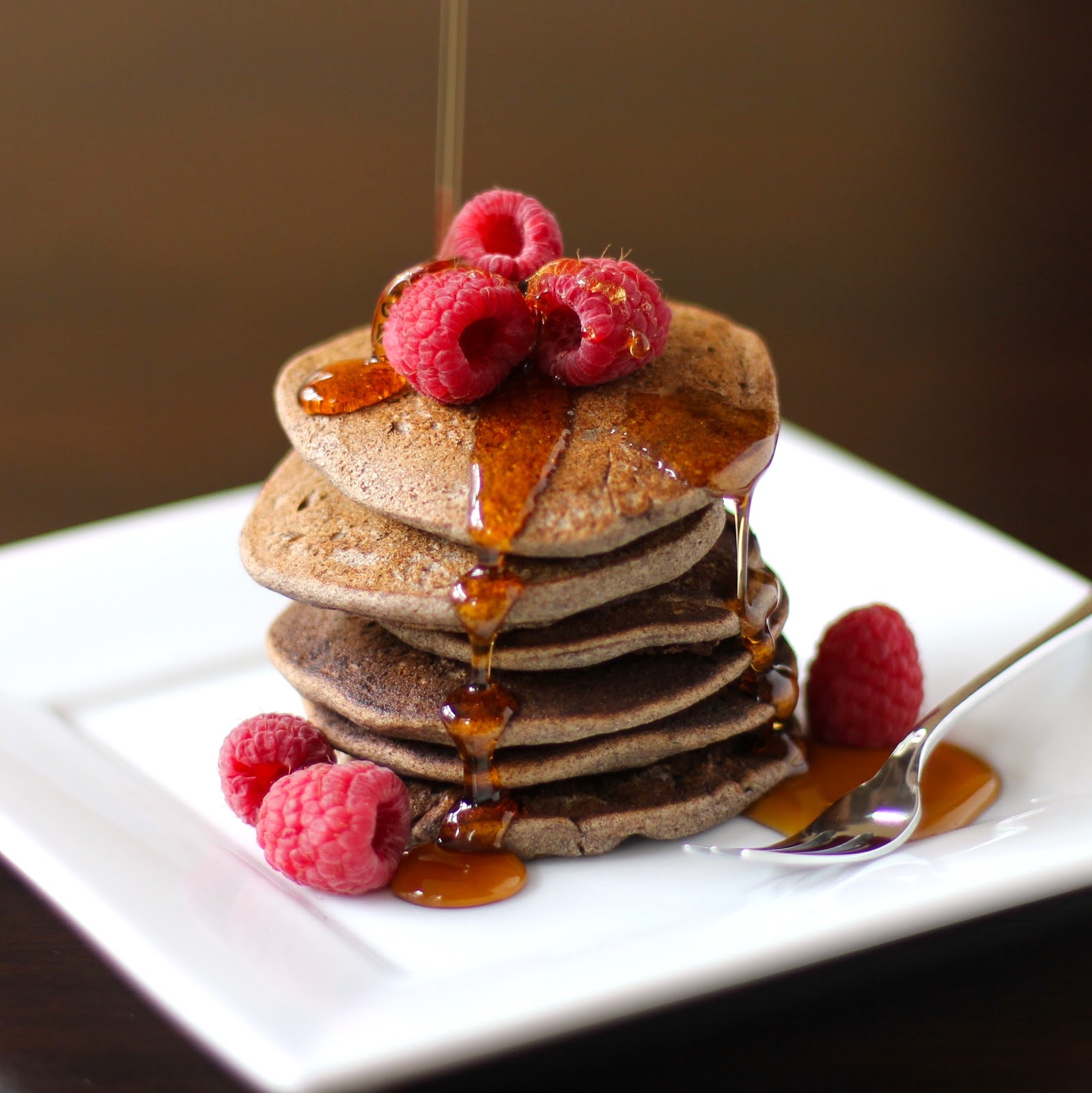 Healthy Buckwheat Pancakes recipe (refined sugar free, low fat, high protein, high fiber, whole grain, gluten free, dairy free, vegan) - Healthy Dessert Recipes at Desserts with Benefits