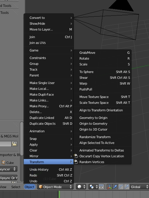 Oscurart I d&da Blender Addon Oscurart Copy Vertex Location
