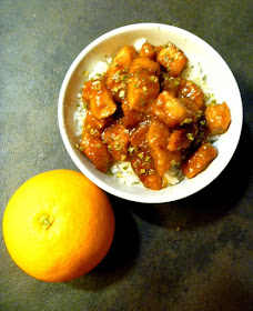 Slow Cooker Orange Chicken that healthier!  This is the easiest way to have a meal that's better than takeout.  Plus the flavors are outstanding! - Slice of Southern