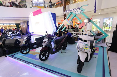 Mio S di area display Blue Core Yamaha Motor Show di Cibinong Mio S di area display Blue Core Yamaha Motor Show di Cibinong