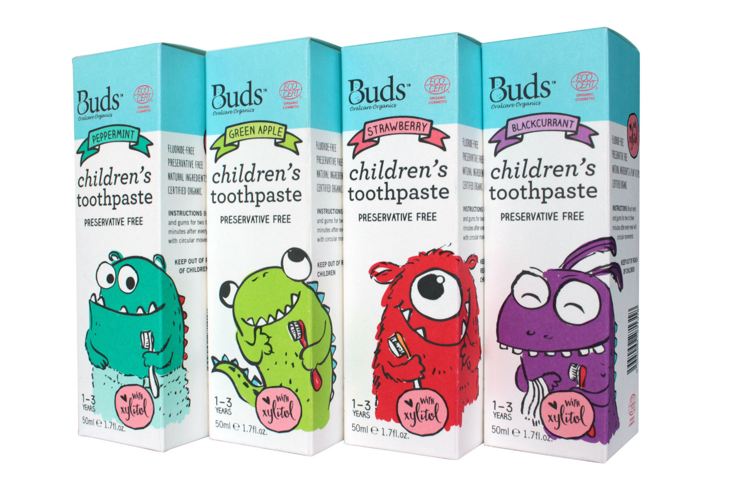 Keep your child's teeth healthy with Buds Oralcare Organics range of