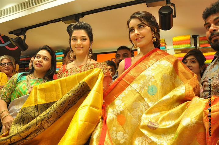 Raashi Khanna and Mehreen Pirzada launches KLM Fashion Mall