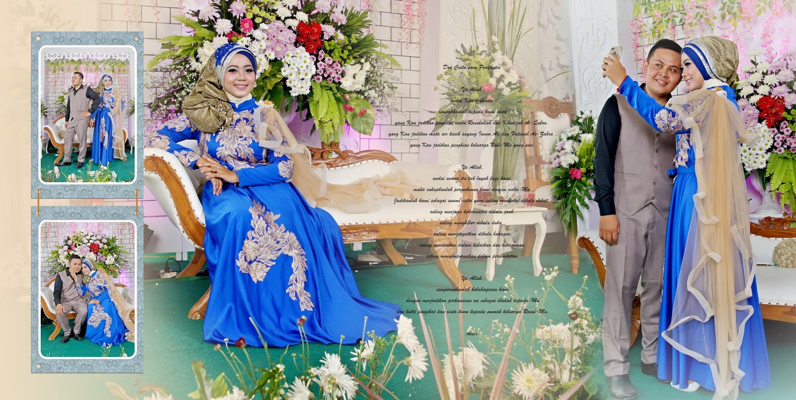Contoh Foto Paket Wedding Gold (Wedding Book), Harga 3,5
