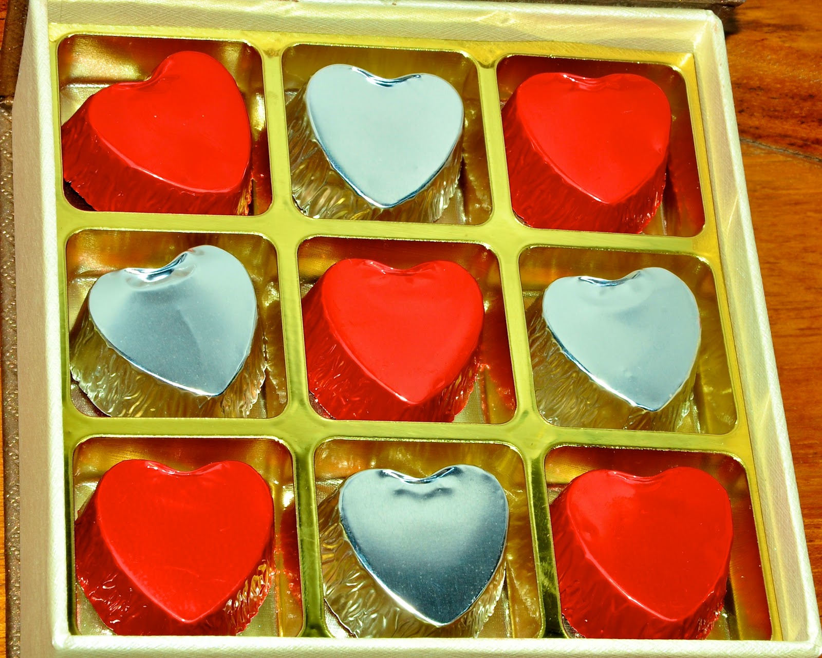 The Parking Place: Home made valentine chocolates