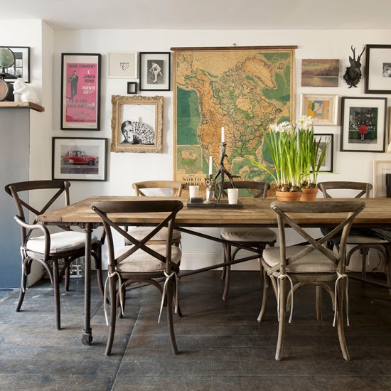 European Chic Dining room styles!