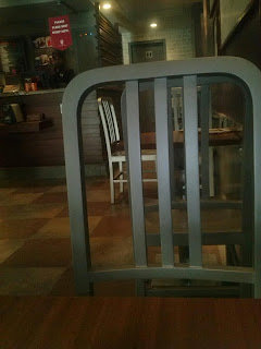 Trying to kill my emptiness.. But this empty chair is filling me with more..