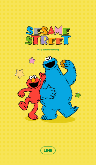 Sesame Street Comic Style