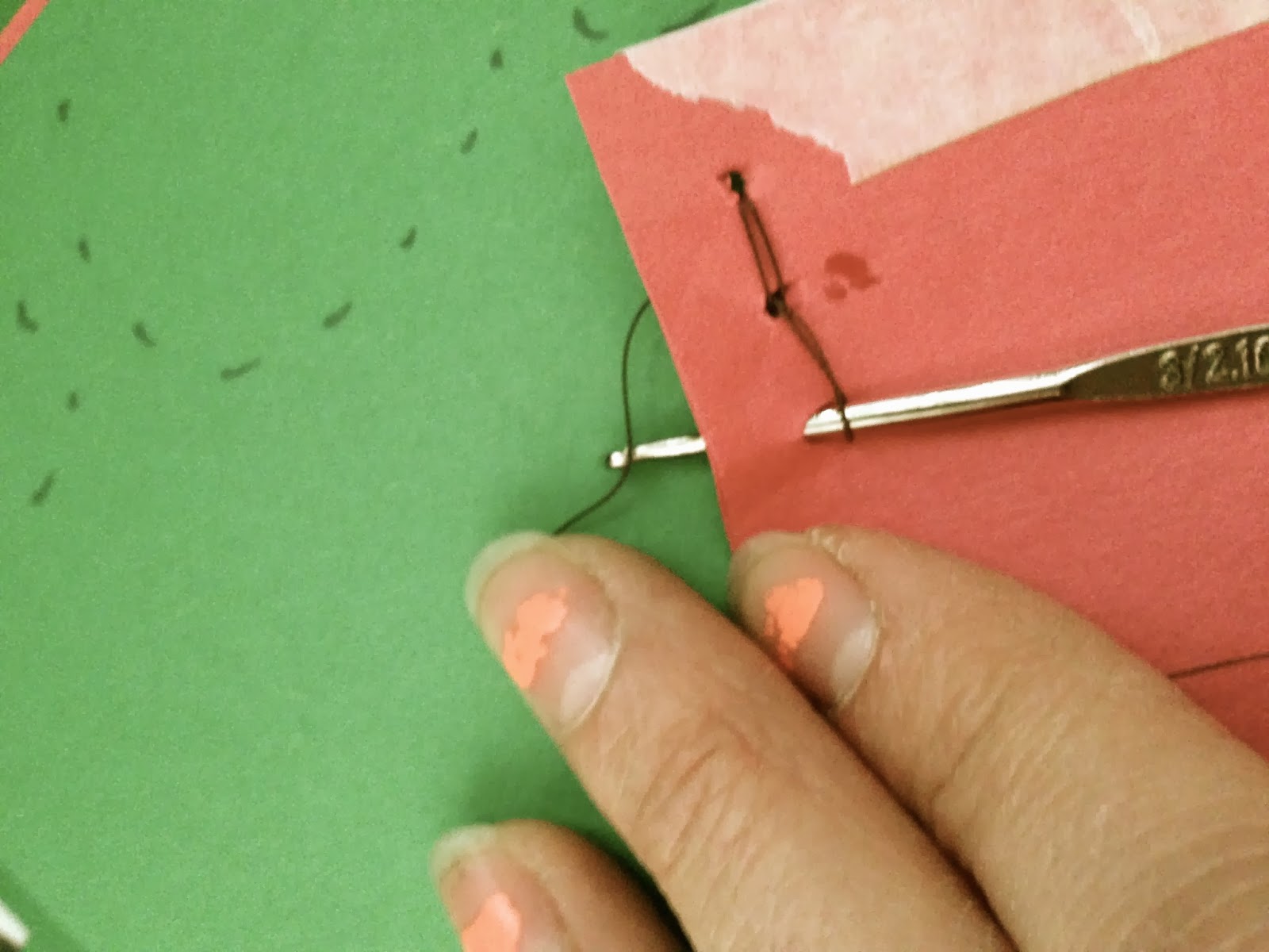 Colorado to Washington: Pull-string-to-Open Packaging Stitch Tutorial