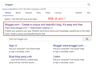 Menghasilkan uang dengan blogger Menghasilkan uang dengan blog