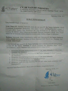 Nomor Rekening Pemesanan Obat De Nature yang Resmi dan Asli