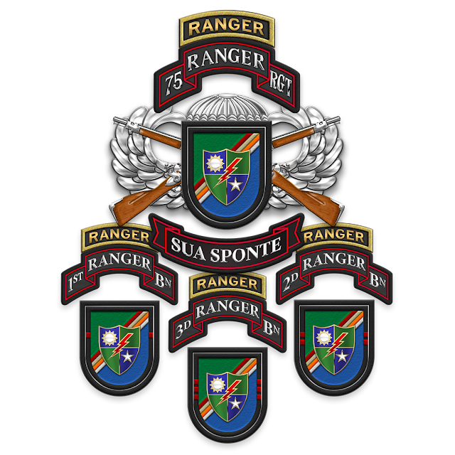 Military Insignia 3D : 75th Ranger Regiment