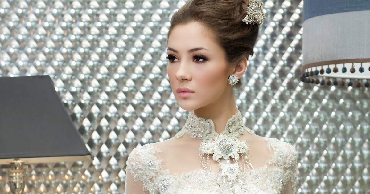 kebaya modern akad modern