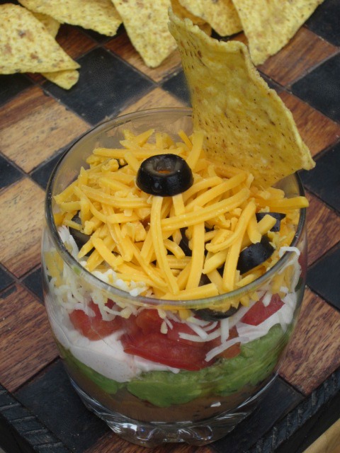 Food Fashion and Flow: 7 Layer Dip