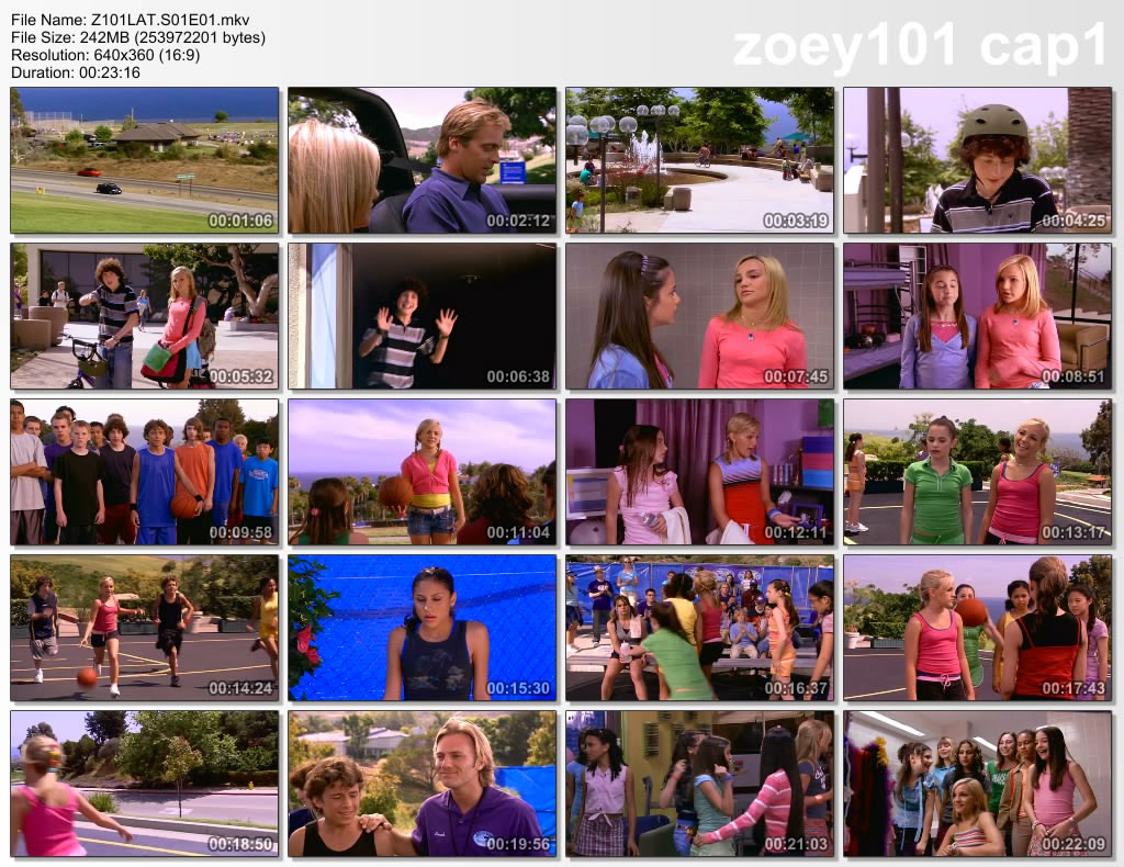 Zoey 101 Temporada 1 latino mega Series solo Latino