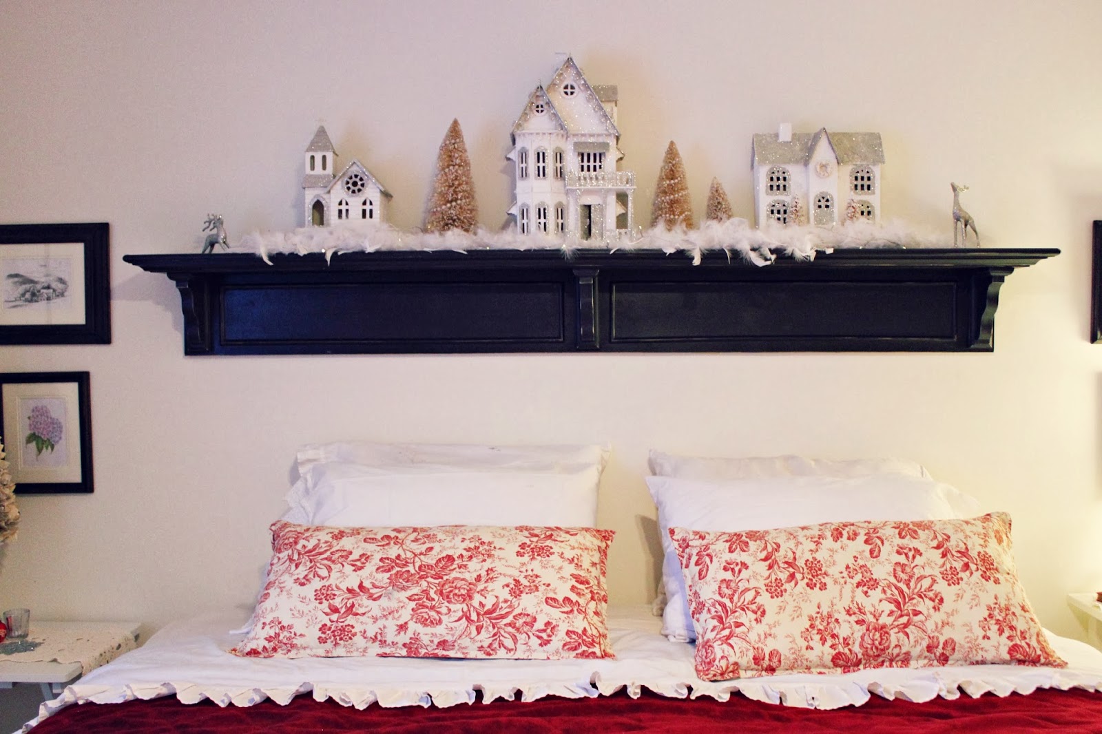 Happy At Home Master Bedroom Holiday Decor