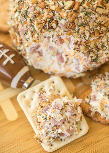 Ham and Cheese Ball recipe - dangerously delicious! Great for tailgating and holiday parties!! Ham, swiss, cheddar, cream cheese, dijon mustard, worcestershire, brown sugar and a little onion. I'm totally addicted to these flavors! Can make ahead and refrigerate until ready to serve #appetizer #hamrecipe #appetizerrecipe #tailgating #tailgatingrecipe #partyfood #cheese #cheeserecipe Ham and Cheese Ball recipe - dangerously delicious! Great for tailgating and holiday parties!! Ham, swiss, cheddar, cream cheese, dijon mustard, worcestershire, brown sugar and a little onion. I'm totally addicted to these flavors! Can make ahead and refrigerate until ready to serve #appetizer #hamrecipe #appetizerrecipe #tailgating #tailgatingrecipe #partyfood #cheese #cheeserecipe