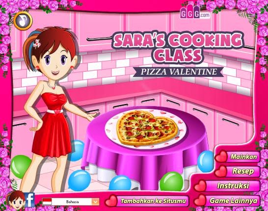 Permainan Memasak Pizza Valentine