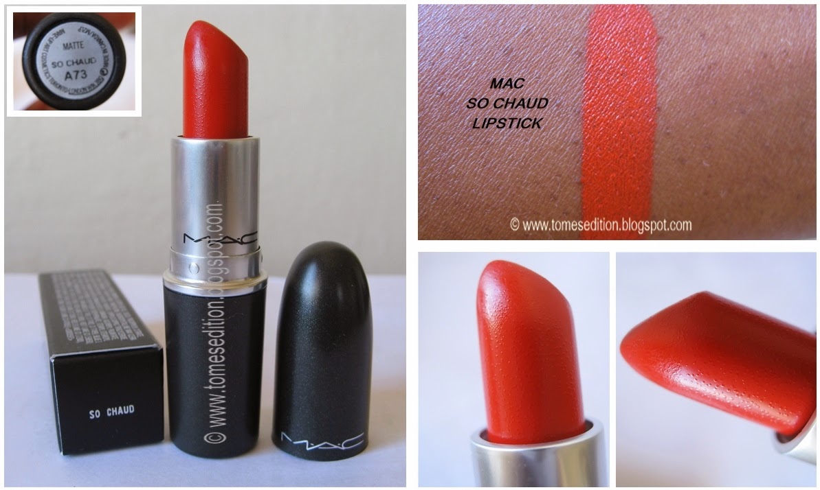 so chaud mac lipstick