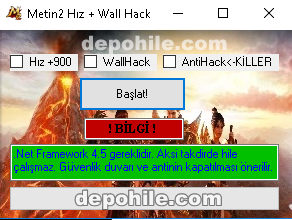Metin2 PVP Depo Hız+Wallhack Hilesi Eylül 2018 (Her Server)