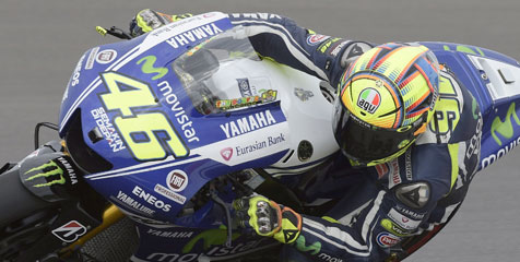 Rossi: Menyenangkan Bisa Kalahkan Marquez! Rossi: Menyenangkan Bisa Kalahkan Marquez!