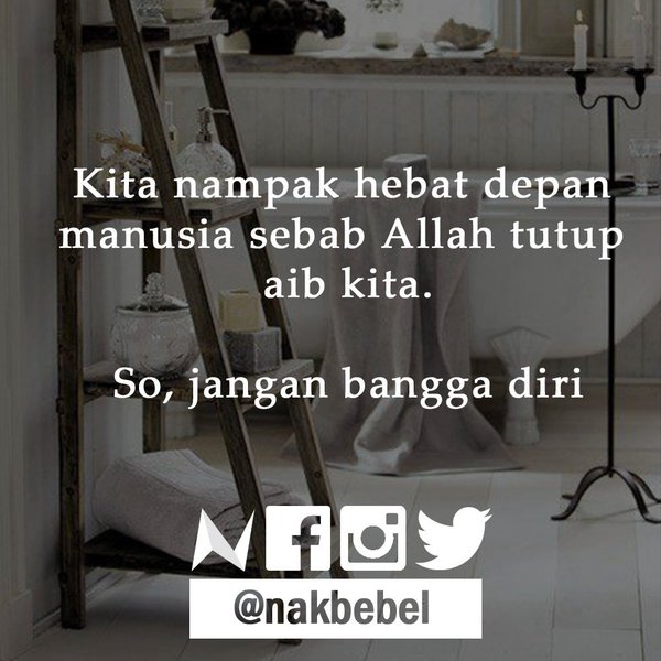 BANGGA DENGAN DIRI SENDIRI! BANGGA DENGAN DIRI SENDIRI!