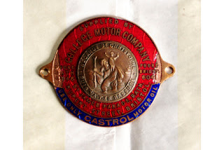 College Motors Bristol - dealer plaque