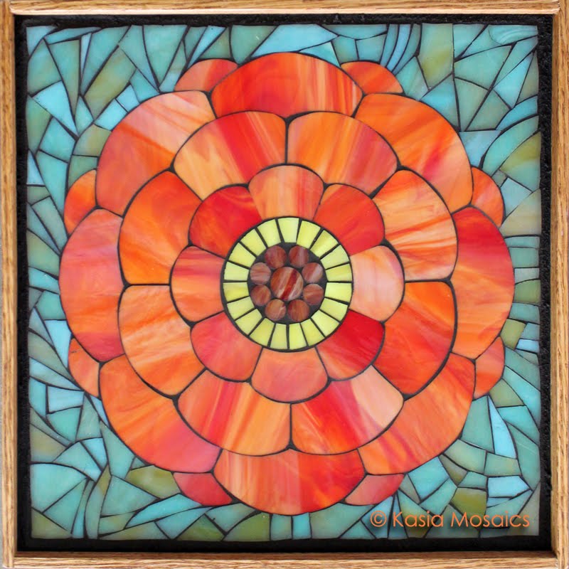 Zinnia Mosaic Flower