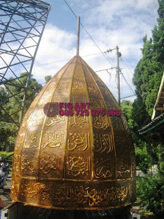 Kubah Masjid Tembaga Kuningan Kubah Masjid Tembaga Kuningan