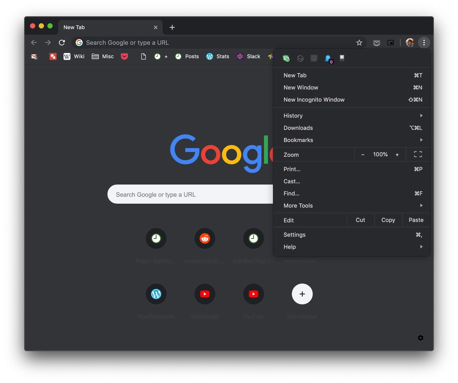 Chrome 73 Comes with A Lot of New Feature Including Dark Mode for macOS