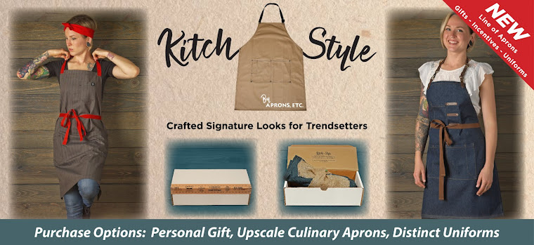 Aprons Etc. 1 company featuring 3 top lines: Fast and Free, Valu-Branding, Kitch Style