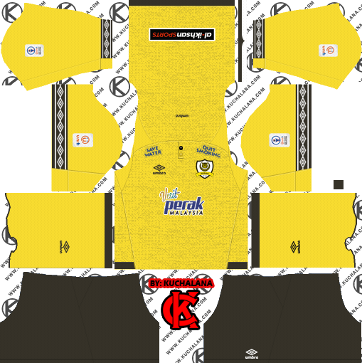 Perak TBG 2019 Kit - Dream League Soccer Kits