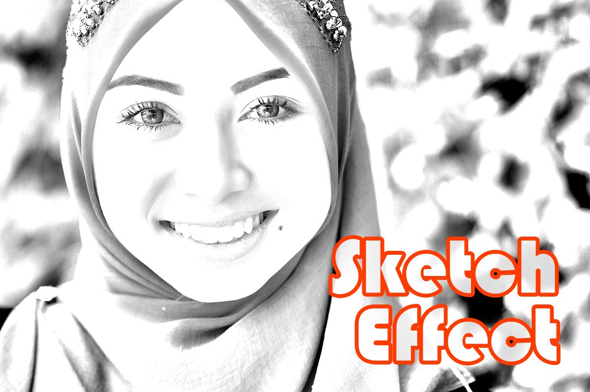 Membuat Foto Sketsa Wajah Dengan Photoshop Tutorial89