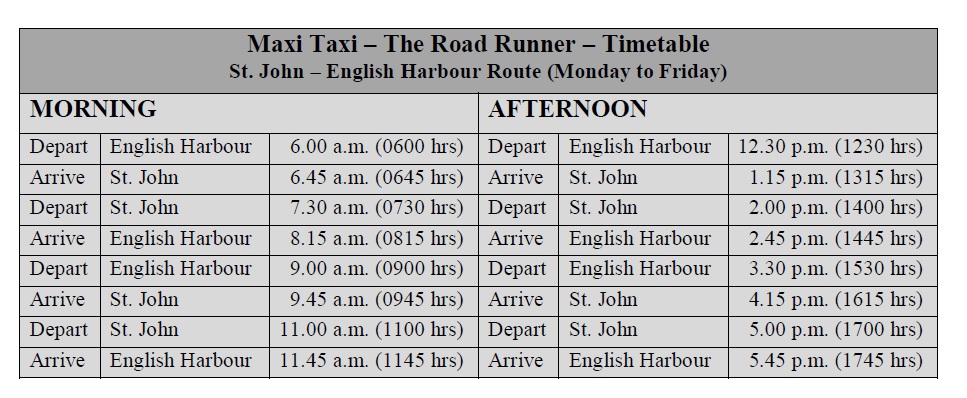 office timetable