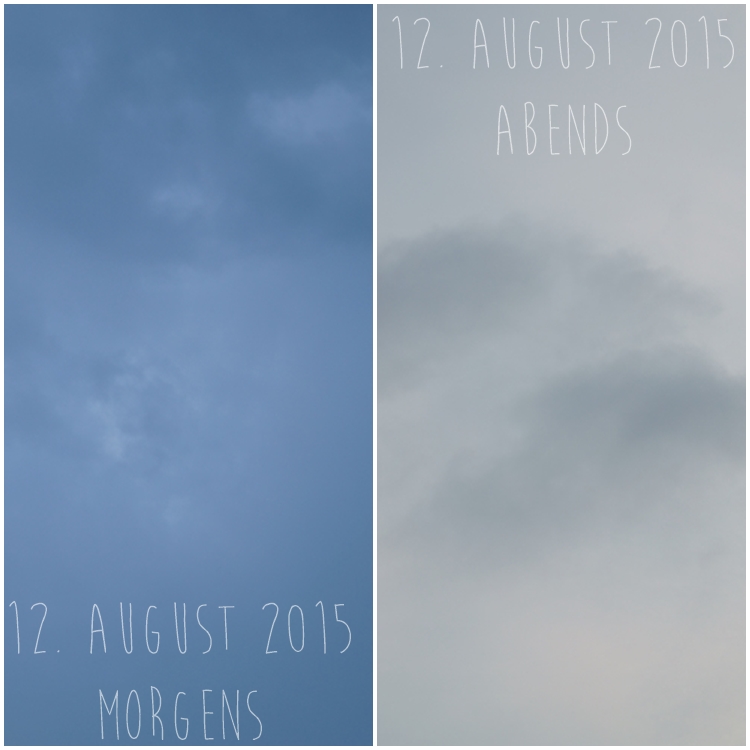 Blog & Fotografie by it's me! - Himmel am 12. August 2015