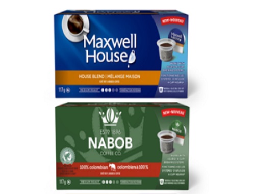 Maxwell House & Nabob Coffee Free Samplers Maxwell House & Nabob Coffee Free Samplers