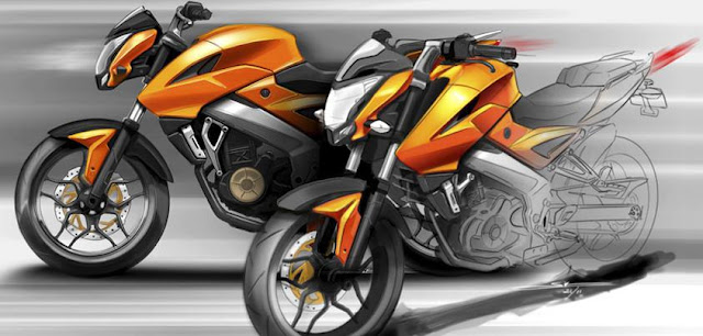 bajaj pulsar 200 ns - diseño