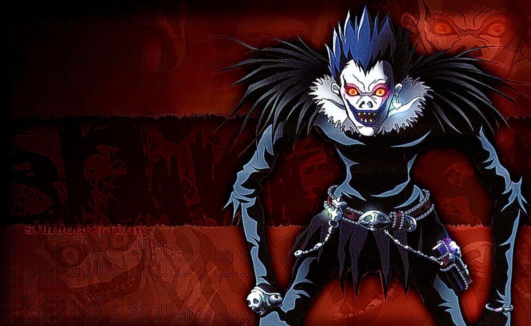 Awesome Death Note Wallpaper  Shinigami Ryuk  Shiver Stuff