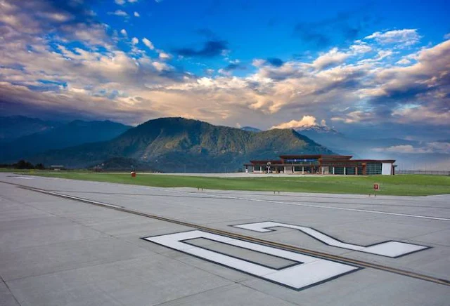 Image Attribute: At the runway of Pakyong Airport / Source: Airport Authority of India (AAI)