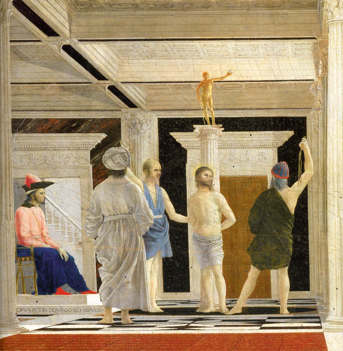 Lista 103+ Foto El Bautismo De Cristo (piero Della Francesca) Mirada ...